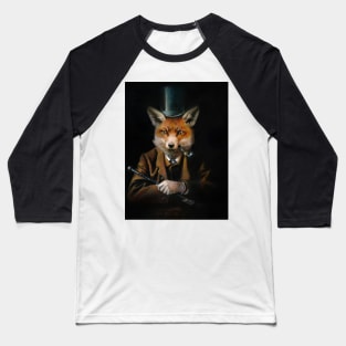 Dapper Fox Baseball T-Shirt